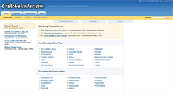 Desktop Screenshot of cvillecalendar.com